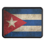 Vintage Distressed Flag Of Cuba Hitch Cover at Zazzle