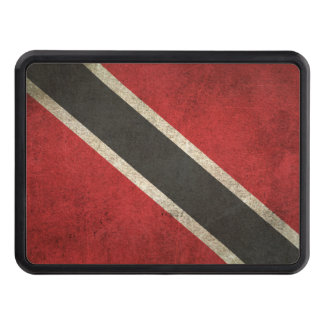 Vintage Distressed Flag of Trinidad and Tobago Trailer Hitch Cover