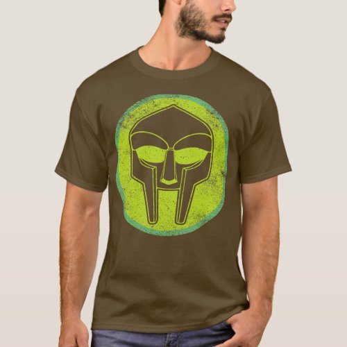 Vintage Distressed Mf Doom Mask T_Shirt