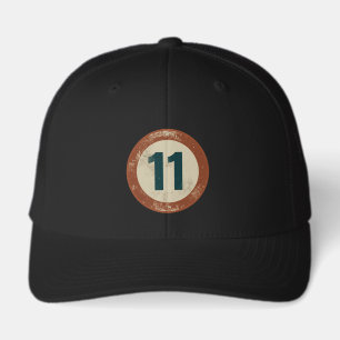 Vintage Distressed Number 11