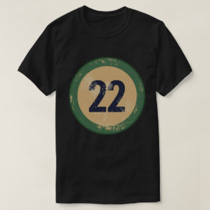 Vintage Distressed Number 22 T-Shirt