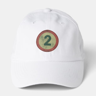Vintage Distressed Number 2 Performance Cap