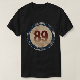Vintage Distressed Number 89 T-Shirt