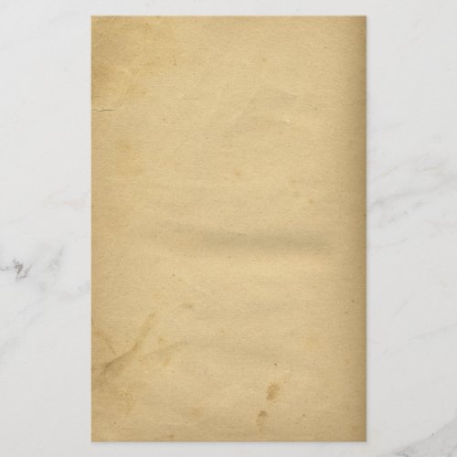 Vintage Distressed Stained Paper Stationery