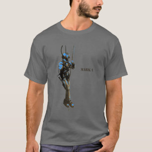 Vintage Diver with Mark V Diving Helmet on a Rope T-Shirt