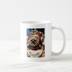 Vintage Diving Helmet Coffee Mug