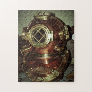 Vintage Diving Helmet Jigsaw Puzzle