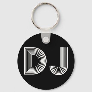 vintage DJ Keychain