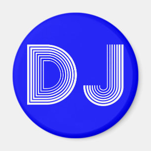 vintage DJ Magnet