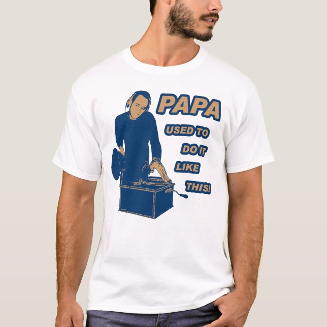 Vintage DJ T-Shirt (Front)