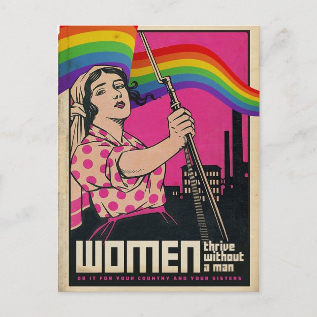 Vintage Do It For Your Sisters Postcard (Front)