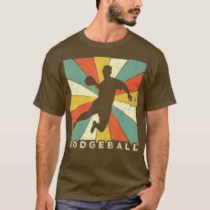 Vintage Dodgeball Sport Retro Gift T-Shirt