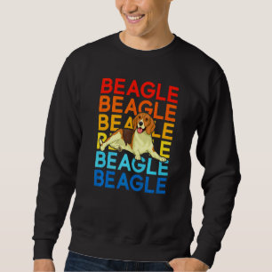 Vintage Dog Beagle   Sweatshirt