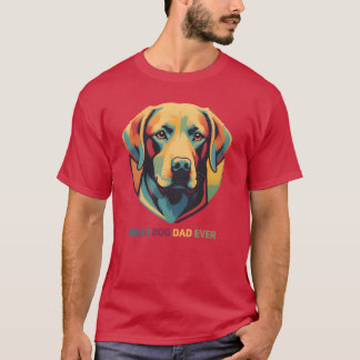 Vintage dog best dog owner friend funny T-Shirt