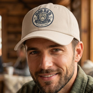 Vintage Dog Dad Social Club Personalized  Hat