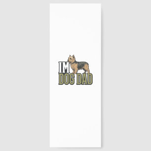 Vintage Dog Dad Terrier Engraving Shirt Design_1 Bookmarks