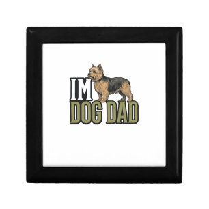 Vintage Dog Dad Terrier Engraving Shirt Design_1 Gift Box