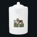 Vintage Dog Dad Terrier Engraving Shirt Design_1 Teapot<br><div class="desc">Vintage Dog Dad Terrier Engraving Shirt Design_1</div>