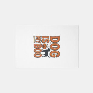 Vintage Dog Is My Boo Halloween Shirt Design_1 Rug