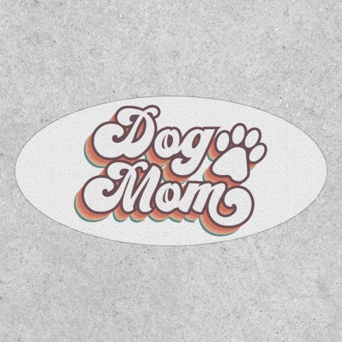 Vintage Dog Mom Patch