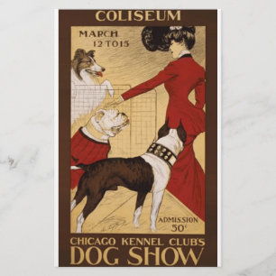 Vintage Dog Show Flyer