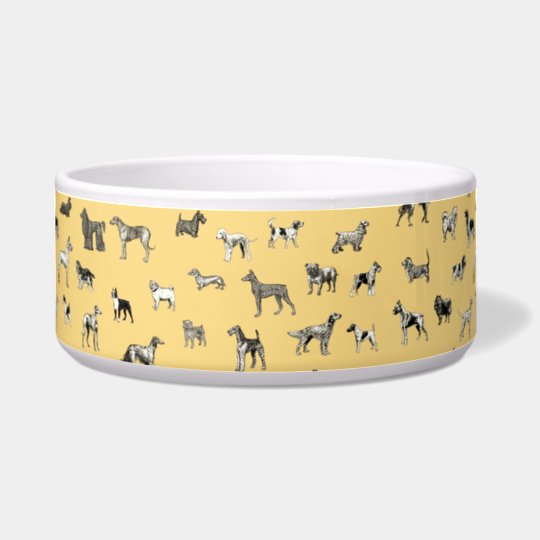 Vintage Dogs Bowl