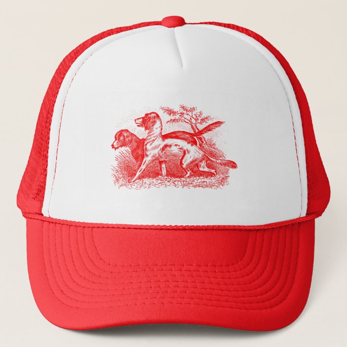 Vintage Dogs Trucker Hat | Zazzle.com