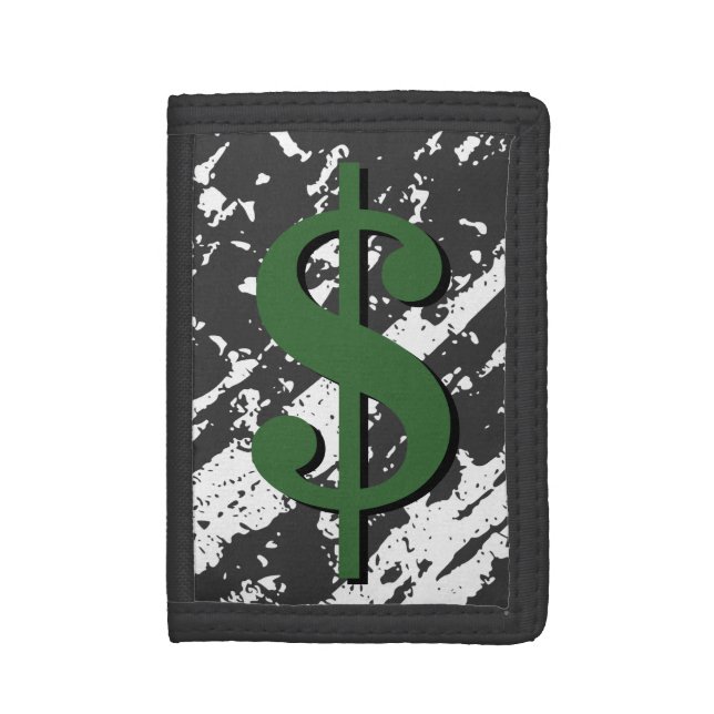 Vintage dollar sign money wallets and coin purses (Front Vertical)