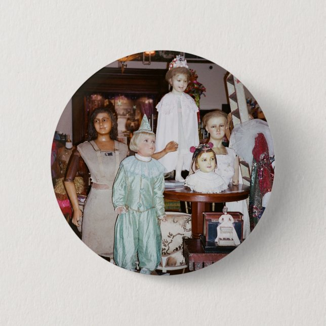 Vintage Dolls Antique Button (Front)