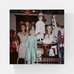 Vintage Dolls Antique Paperweight