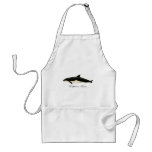 Vintage Dolphins Delphinus Tursio, Marine Mammals Adult Apron