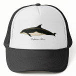 Vintage Dolphins Delphinus Tursio, Marine Mammals Trucker Hat