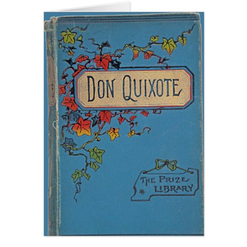 Vintage Don Quixote Card for Him