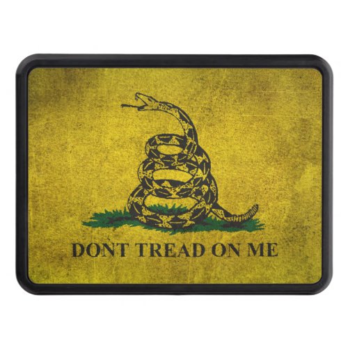 Vintage Dont Tread on Me Gadsden Flag Trailer Hitch Cover