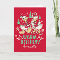 Vintage Donald & Daisy | Warm Holiday Hearts