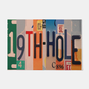 Vintage Doormat, The 19th Holes Golf Doormat