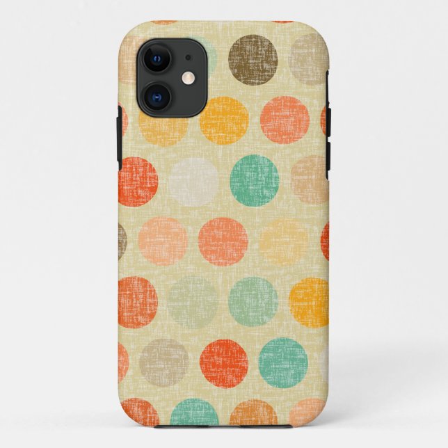 vintage dot Case-Mate iPhone case (Back)