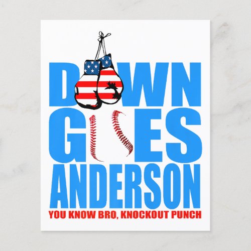 Vintage Down Goes Anderson Shirt 