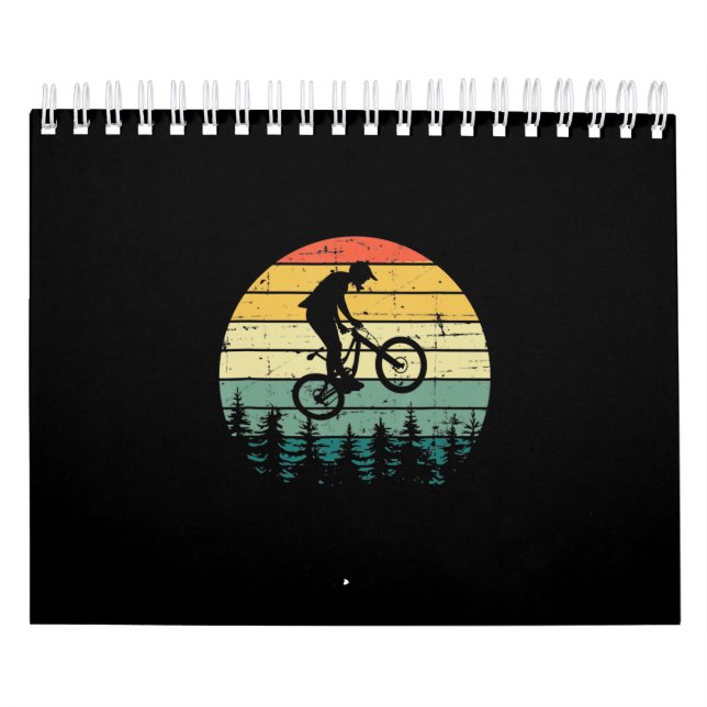 Vintage Downhill MTB Mountain Bike Calendar (Cover)