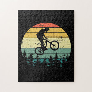 Vintage Downhill MTB Mountain Bike Jigsaw Puzzle