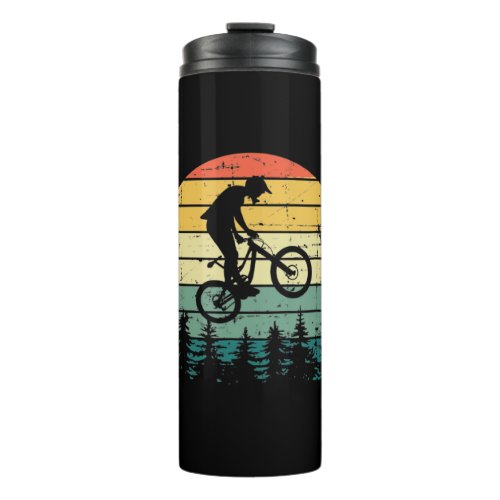 Vintage Downhill MTB Mountain Bike Thermal Tumbler