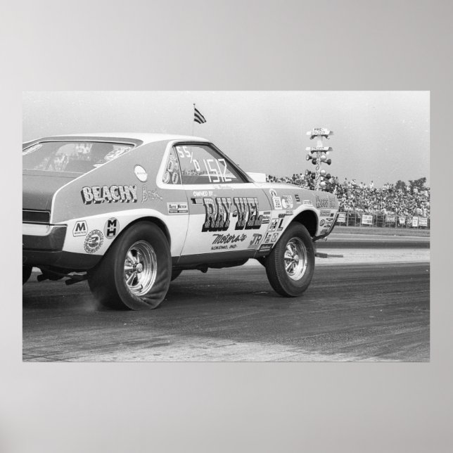 Vintage Drag - AMX Super Stock Poster (Front)
