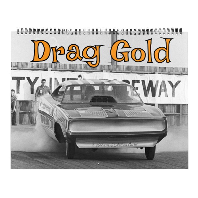Vintage Drag Racing Calendar (Cover)