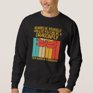 Vintage Dragon Fly For Men Women Dragonfly Insect  Sweatshirt