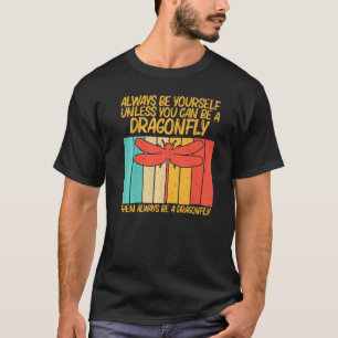 Vintage Dragon Fly For Men Women Dragonfly Insect  T-Shirt