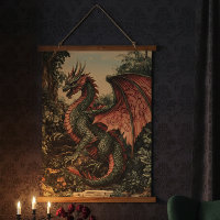 Vintage Dragon in Forest