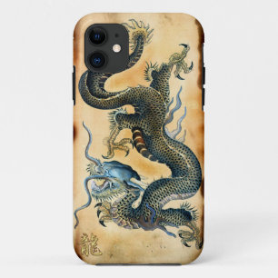 Vintage Dragon on Parchment Asian iPhone 5 Case
