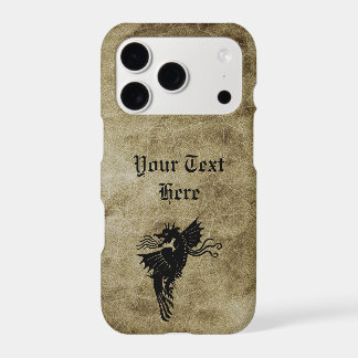 Vintage Dragon Silhouette Emblem Personalized Iphone 18 Pro Case