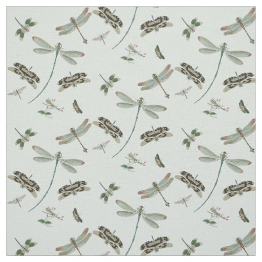 Vintage Dragonflies Fabric