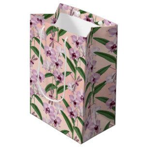 Vintage Dragonflies Series Design 13 Medium Gift Bag